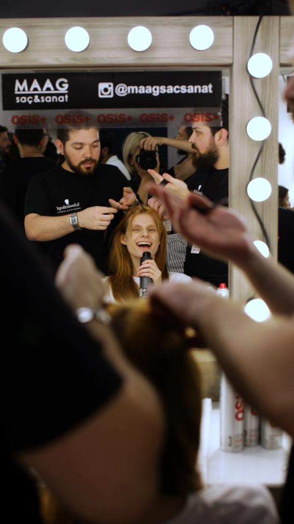 MİİN defilesi için MAAG Saç&Sanat ekibi saçları tasarladı