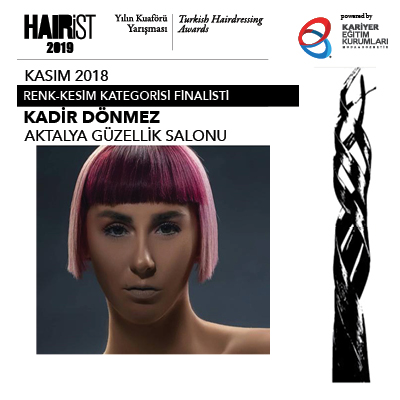 Hairist Yılın Kuaförü Yarışması 2018 Kasım Finalistleri