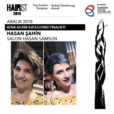 Hairist Yılın Kuaförü Yarışması 2018 Aralık Finalistleri