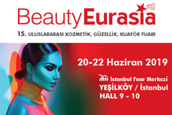 BeautyEurasia 2019 Ticaret Bakanlığı’nın desteği ile düzenleniyor