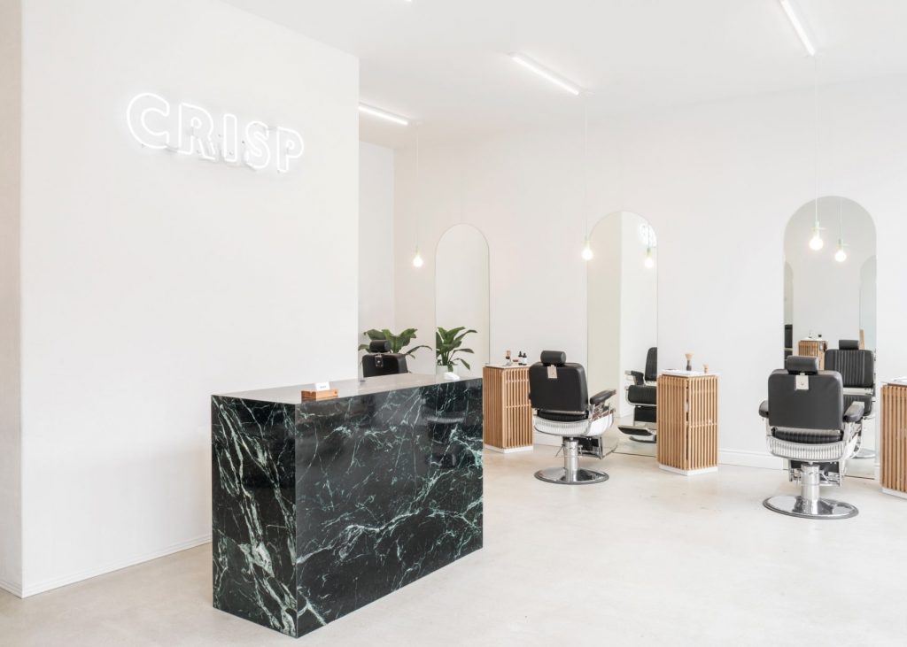 Kanada Dan Salon Tasar M Hairist Com Tr   Crisp Ivy Studio Minimal Barbershop Montreal Canada Dezeen Hero 1704x1217 1024x731 