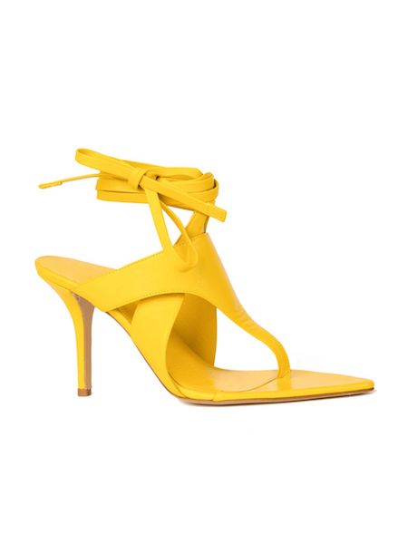 sarı sandalet