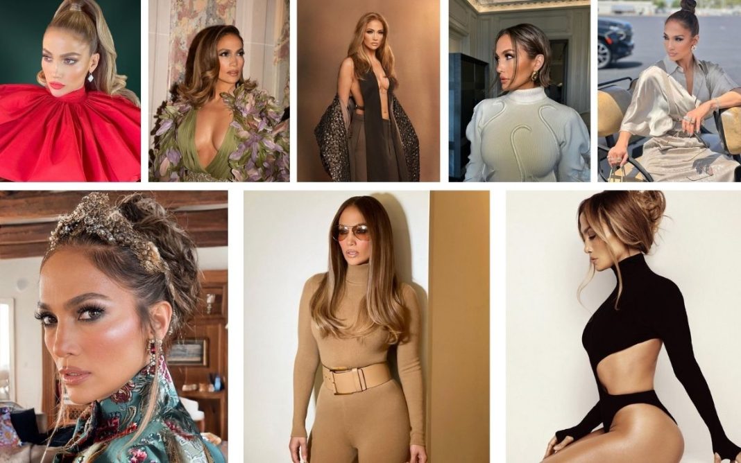 Jennifer Lopez saçları