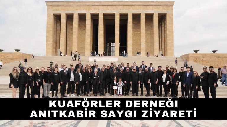 Kuaförler Derneği Anıtkabir’de Saygı Ziyaretinde