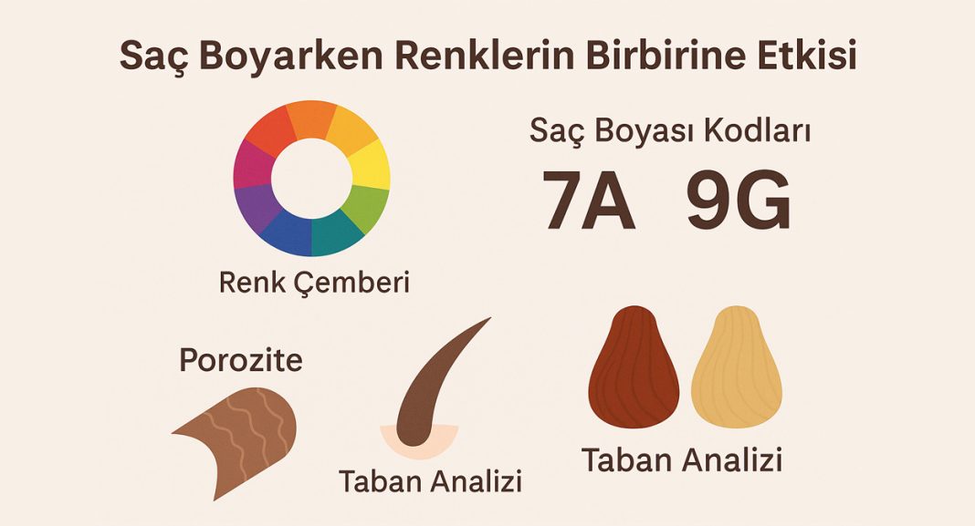 renkler saç boyama